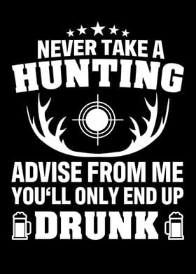 Deer Hunter Drinking