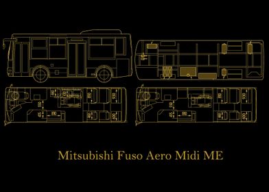 Mitsubishi Fuso Aero  gold