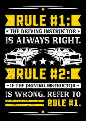 Driving Instructor Rules