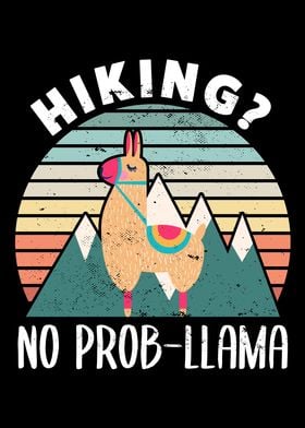 Hiking No ProbLLama Funny