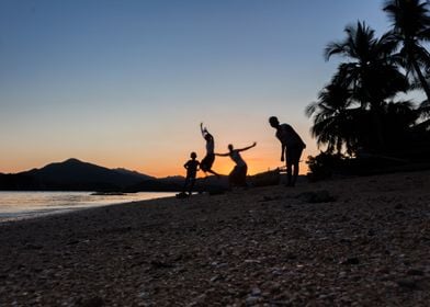 Madagascar Island sunset