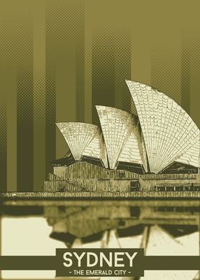 Sydney Illustration Poster