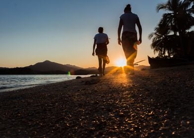 Madagascar Island sunset