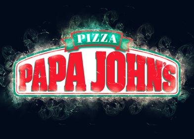 papa johns pizza smoke