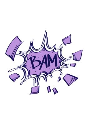 Purple BAM Sound Effect