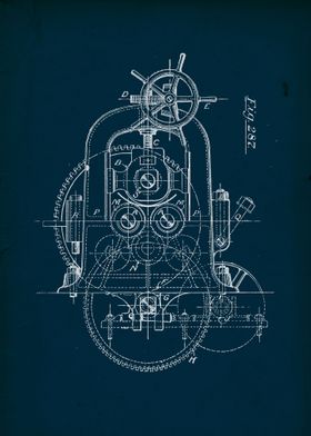 Mechanical Blueprint 287