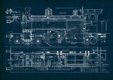 Train Mechanical Blueprint