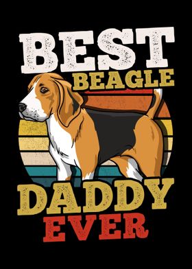 Best Beagle Daddy Ever Dog