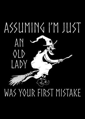 Assume Old Lady Witch