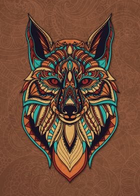 Mandala Fox