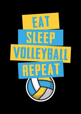 Eat Sleep Volleyball