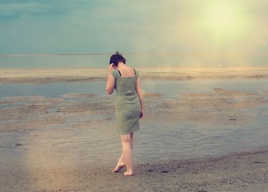 Girl on the beach