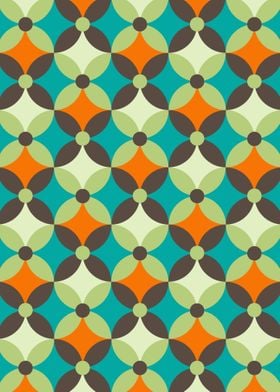 Retro Abstract Geometric 