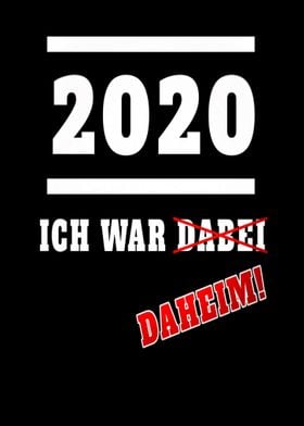 2020 At home slogan funny