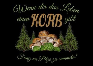 Pilzsucher Spruch