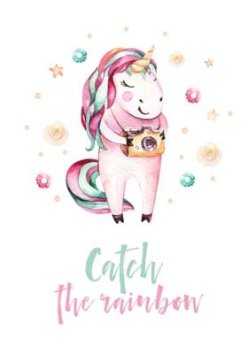 Catch the rainbow Unicorn