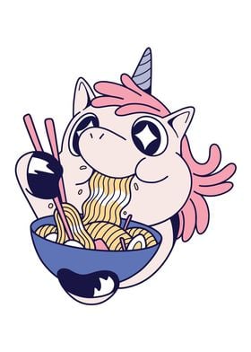 Kawaii Unicorn Ramen Gift