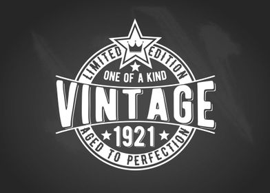 100th birthday vintage 
