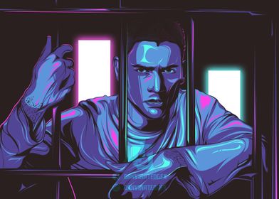 Michael Scofield Neon