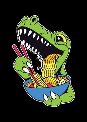 Dino Rex Ramen Noodles