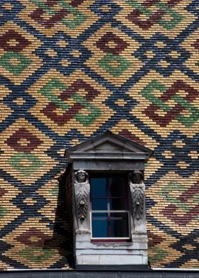 Dijon Burgundian tiles 