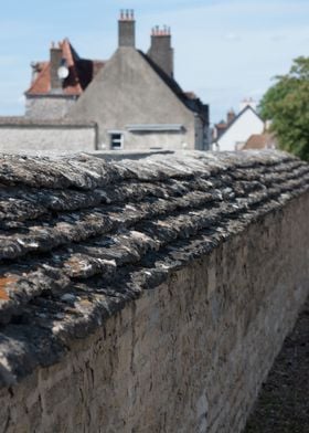 Burgundy Vougeot village 