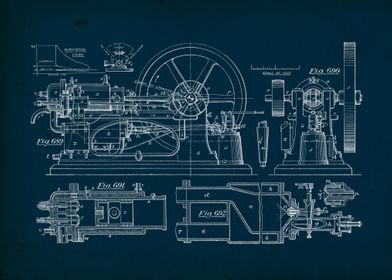 Mechanical Blueprint 024