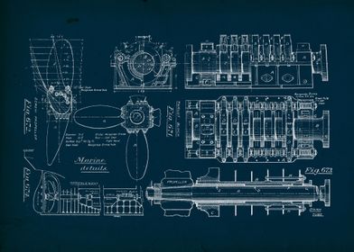 Marine Details Blueprint