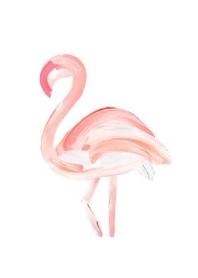 Painted Flamingo