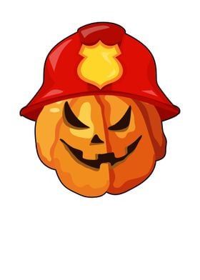 Costume Halloween Fireman