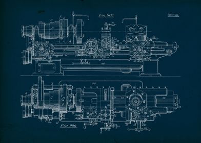Mechanical Blueprint XIX