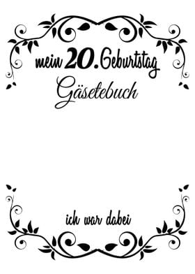 20 Geburtstag Gaesteliste