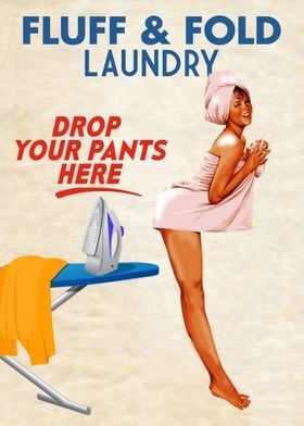 Naughty Laundry Fluff Fold