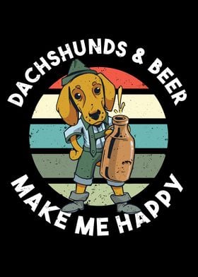 Dachshunds and Beer Gift