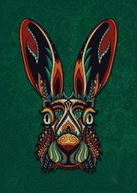 Mandala Rabbit