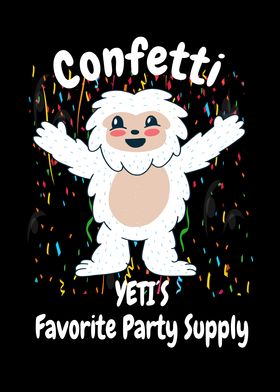 Confetti Yeti Party