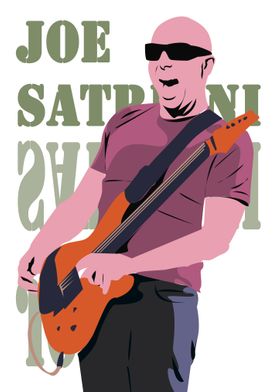 Joe Satriani White BG