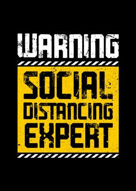 Warning Social Distancing