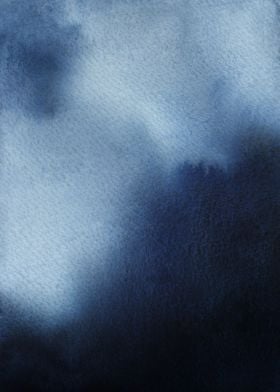 Abstract Blue Painting 2