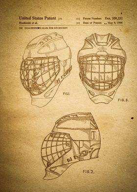 Hockey Goaltender Mask