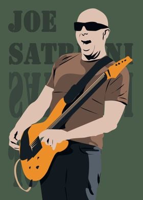 Joe Satriani Minimalistic