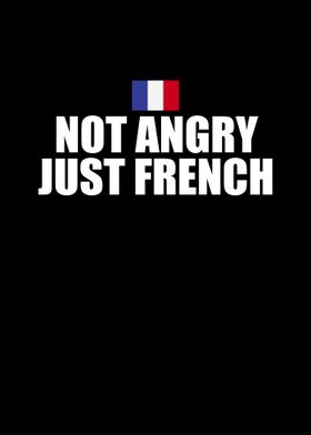 Not Angry Just French