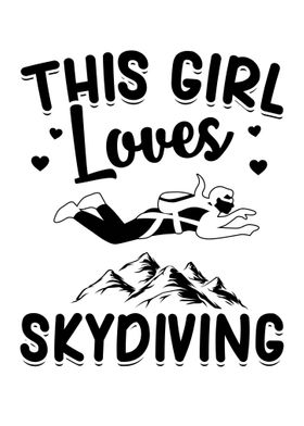 Skydiving Girls  Gifts