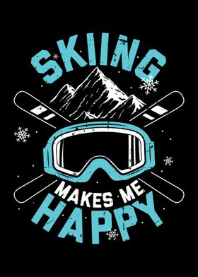 Skiing  Ski Skiers Gift