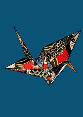 Origami Japan Bird 