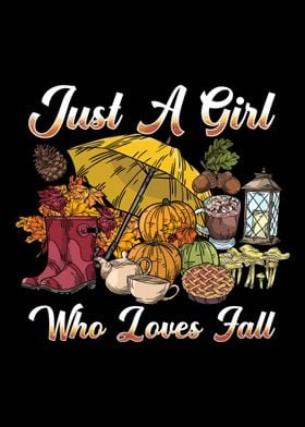 Girl Who Loves Fall