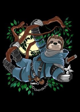 Sloth Ninja Samurai