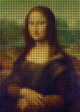 Mona lisa portrait