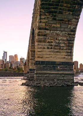 Stone Arch Sunset MPLS