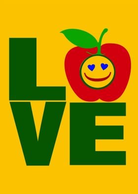 Love Apple Eat More Apple